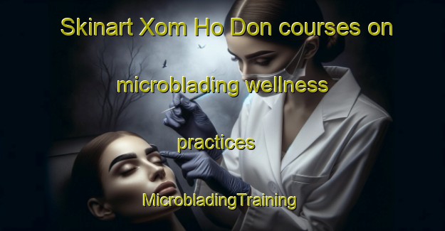 Skinart Xom Ho Don courses on microblading wellness practices | #MicrobladingTraining #MicrobladingClasses #SkinartTraining-Vietnam