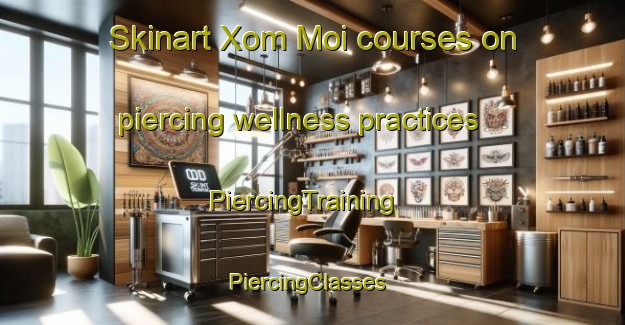 Skinart Xom Moi courses on piercing wellness practices | PiercingTraining | PiercingClasses | SkinartTraining-Vietnam